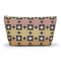 World's Fair Accessory Pouch w T-bottom in Pink